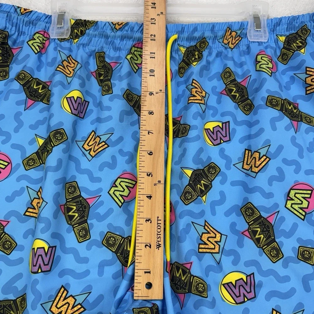 RSVLTS WWE In Your House Hybrid Shorts 3XL KUNUFLEX Swim‎ Trunks No Liner Retro